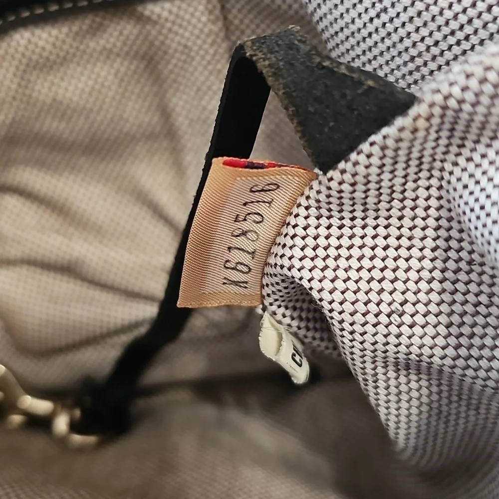 Dooney & Bourke Monogram Black and Gray Shoulder Bag